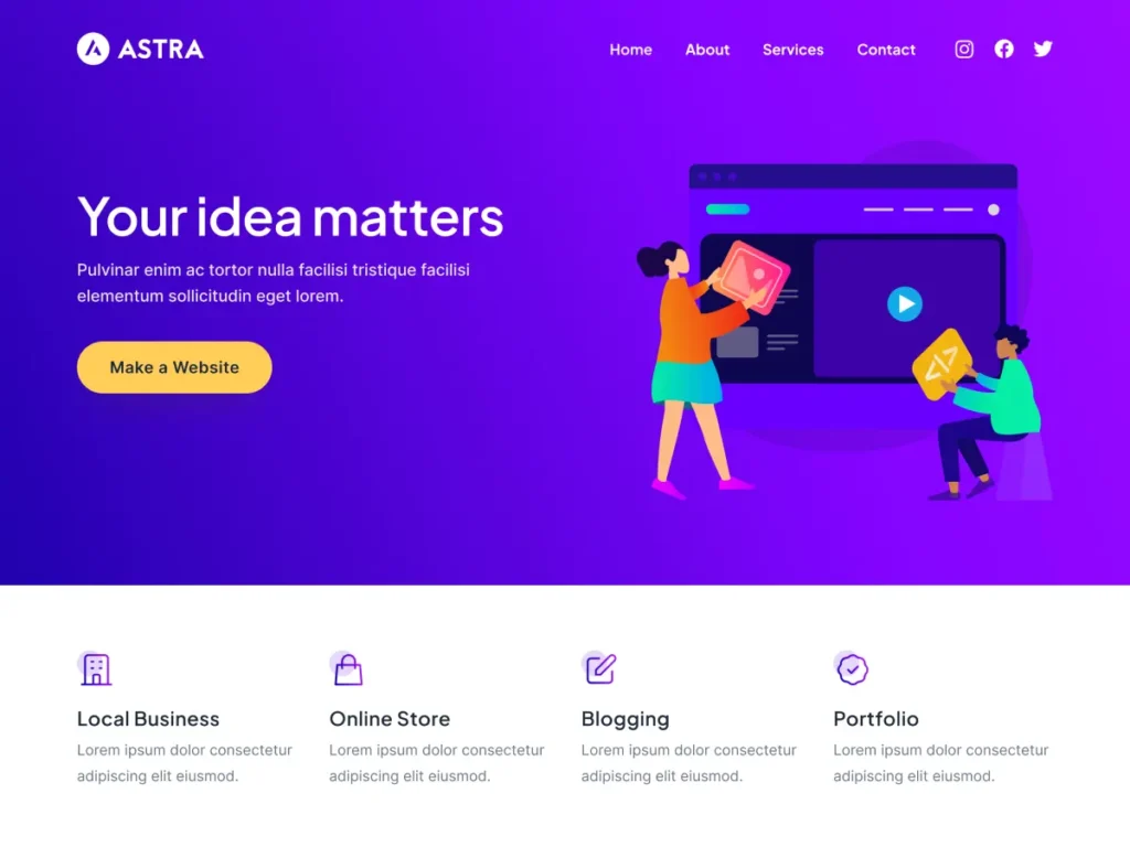 Top 6 Free WordPress Themes for Beginners (Elementor & Gutenberg Picks) 3 Astra Theme – popular free WordPress theme with pre-built templates for Elementor