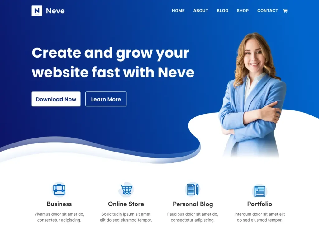 Top 6 Free WordPress Themes for Beginners (Elementor & Gutenberg Picks) 10 Neve Theme – mobile-first, Gutenberg-ready free WordPress theme