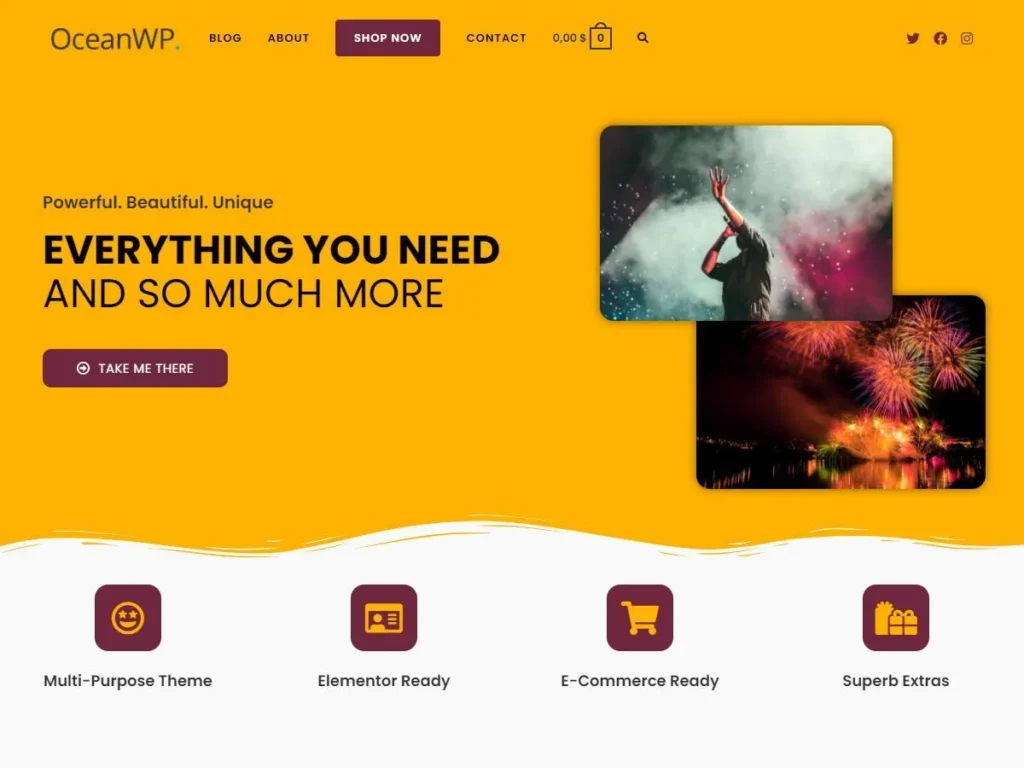 Top 6 Free WordPress Themes for Beginners (Elementor & Gutenberg Picks) 5 OceanWP Theme – feature-rich free WordPress theme optimized for Elementor