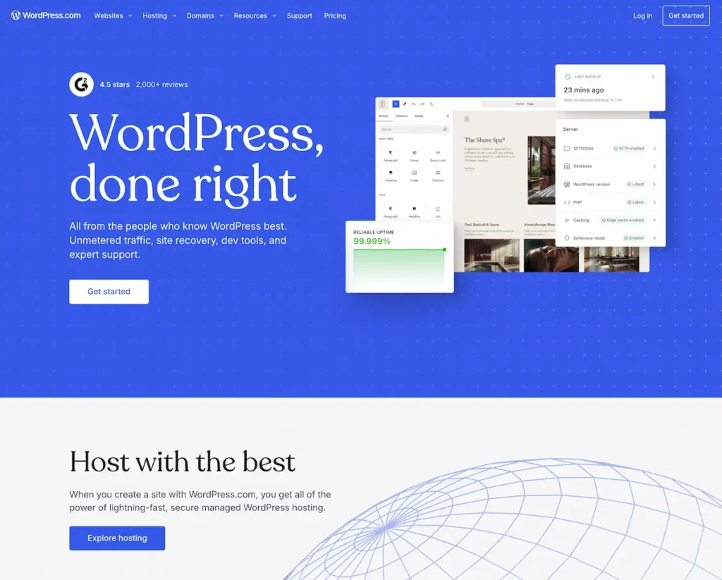 WordPress.com vs WordPress.org: Which One Do You Actually Need? 2 WordPress.com hosted platform dashboard for beginners