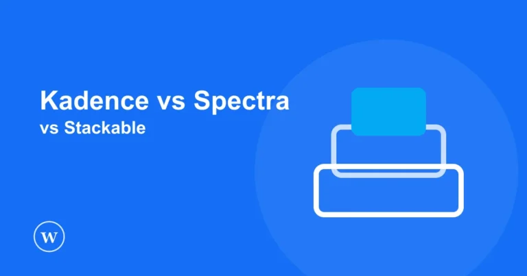 Kadence Blocks vs Spectra vs Stackable, comparing Gutenberg block plugins