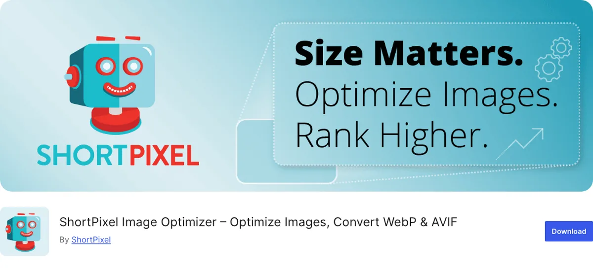 Top 6 Image Optimization Plugins for WordPress 1 ShortPixel Image Optimizer plugin page on WordPress.org, WebP and AVIF conversion