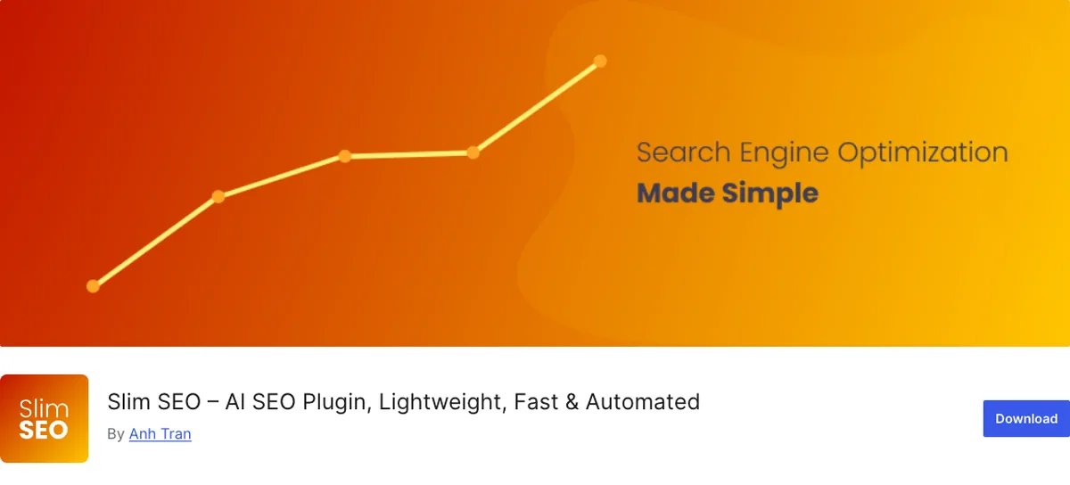 Top 6 WordPress SEO Plugins for Beginners 6 Slim SEO plugin page on WordPress.org, minimal automatic SEO