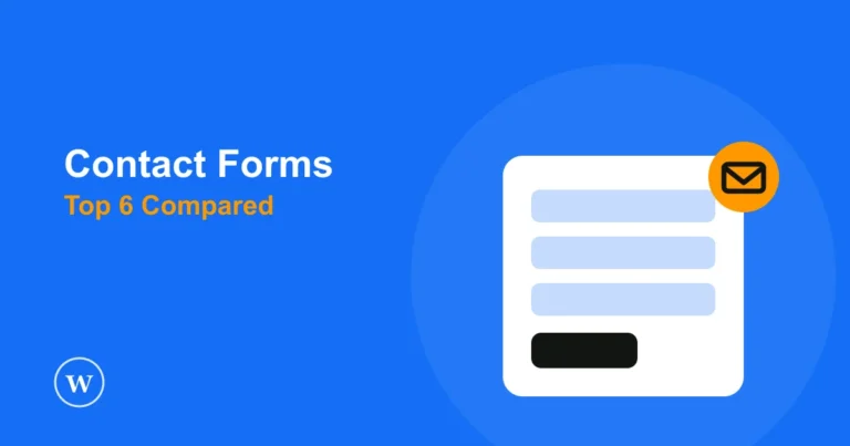 Top 6 WordPress contact form plugins compared for beginners