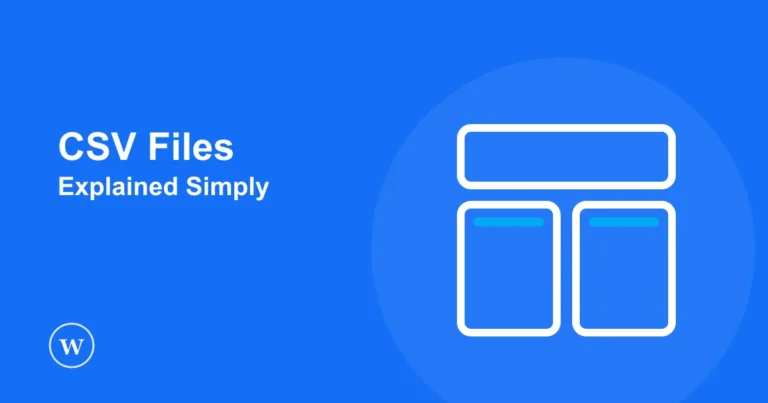 Blog 8 What is a CSV file explained for WordPress beginners