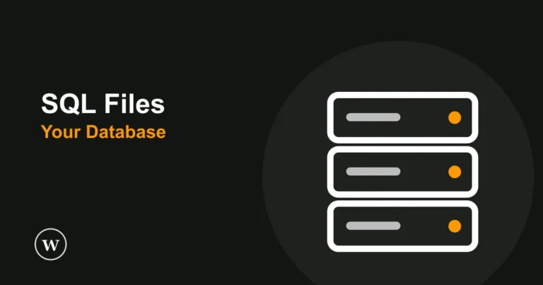 Blog 12 A WordPress SQL file holding a database export, explained for beginners